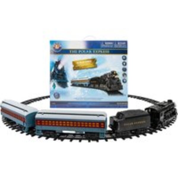 LIONEL TRAINS Polar Express 711803 Mini Model Train Set - Black & Blue