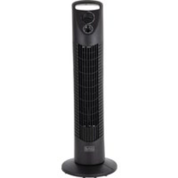 BLACK  DECKER BXFT50002GB 10" Tower Fan - Black