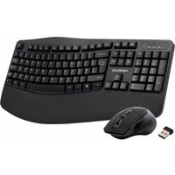 SANDSTROM SERGOCS25 Wireless Keyboard & Mouse Set