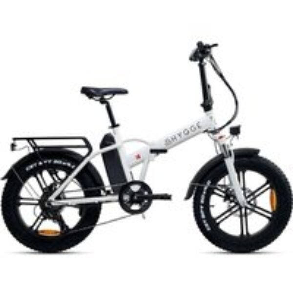 HYGGE Vester HY113 Electric Folding Bike - Heron White