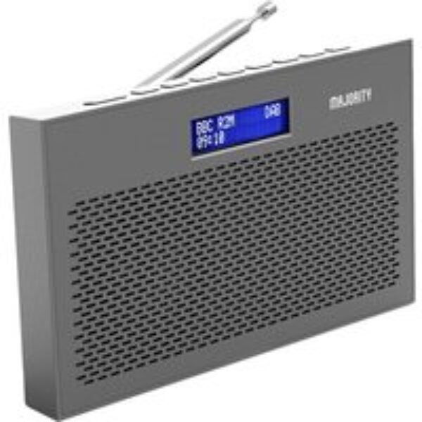 MAJORITY Histon Portable DABﱓ Radio - Charcoal