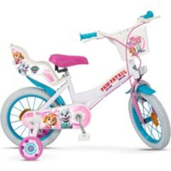 TOIMSA Paw Patrol 14" Kids' Bike - White