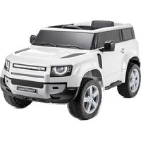 XOOTZ Land Rover Defender Kids' Electric Ride-On Car - White