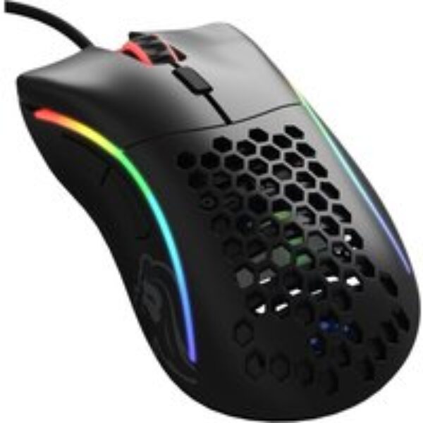 GLORIOUS Model D Minus RGB Optical Gaming Mouse - Matte Black