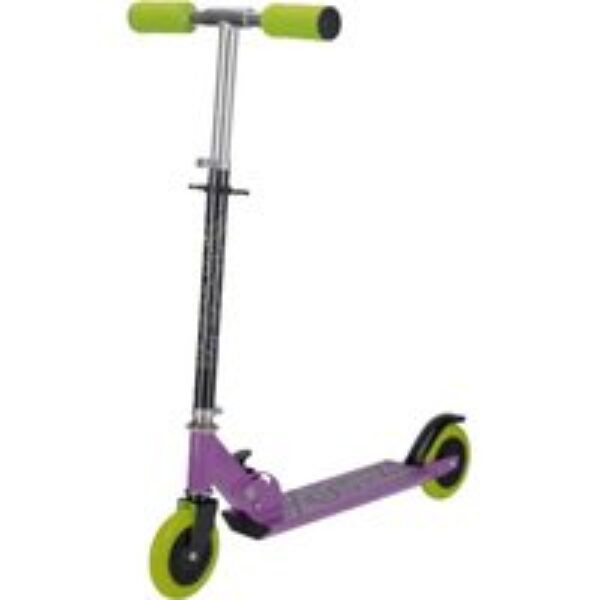 XOOTZ Atom Kids' Kick Scooter - Purple & Green