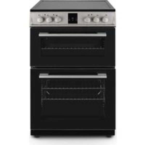 MONTPELLIER MDOC60FS 60 cm Electric Ceramic Cooker - Black & Silver