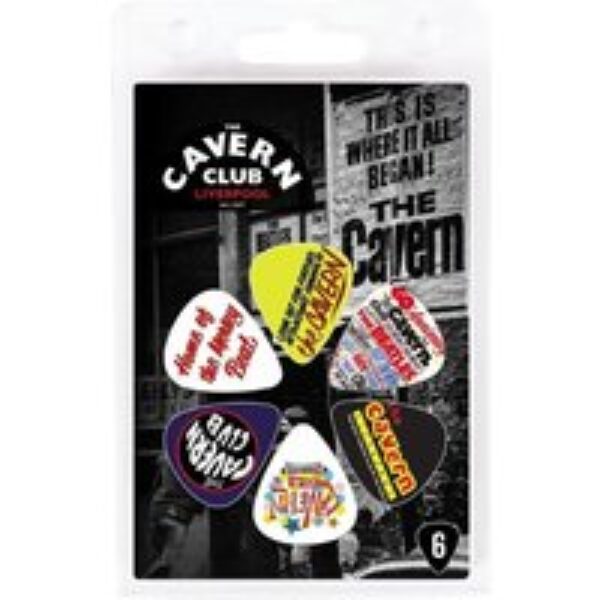 THE CAVERN CLUB CVP66 Cavern Guitar Pics - Set of 6