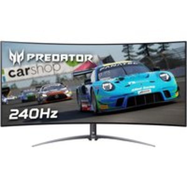 ACER Predator X45bmiiphuzx Wide Quad HD 45" Curved OLED Gaming Monitor - Black