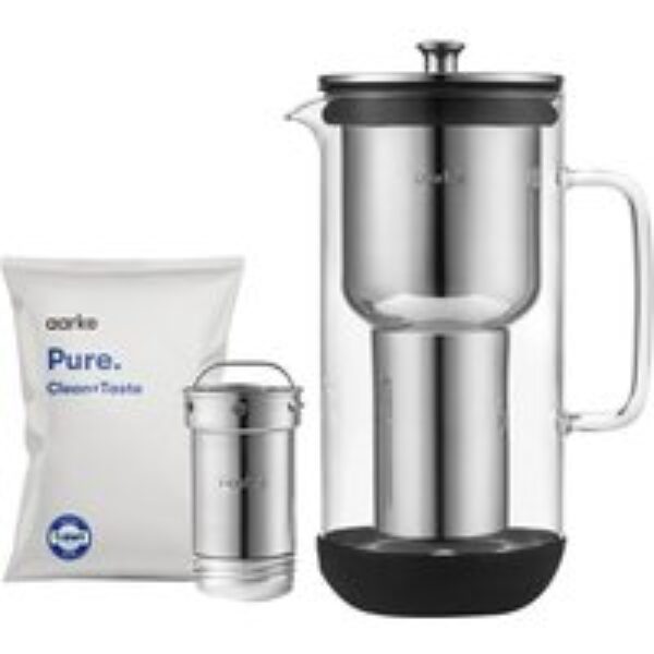 AARKE Purifier Water Filter Jug - Stainless Steel