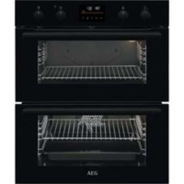 AEG SurroundCook DUB535060B Electric Built-under Double Oven - Black