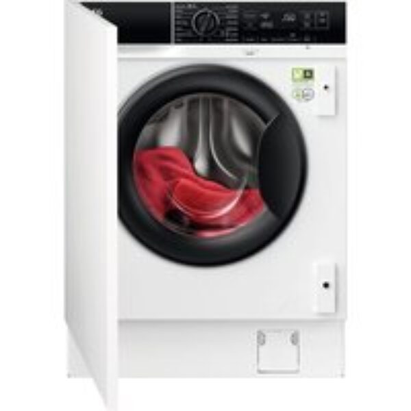 AEG 8000 Series PowerCare LF8E8436BI Integrated 8 kg 1400 Spin Washing Machine