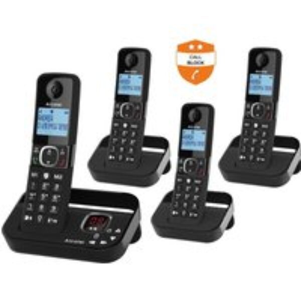 ALCATEL F860 Voice TAM ATL1427554 Cordless Phone - Quad Handsets