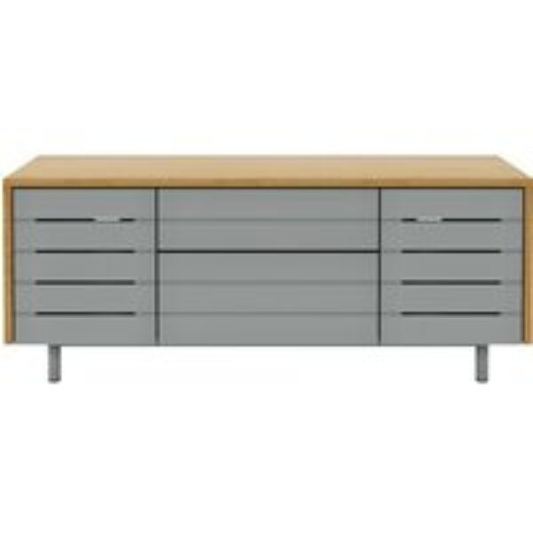 ALPHASON Venice 1200 mm TV Stand - Grey & Oak