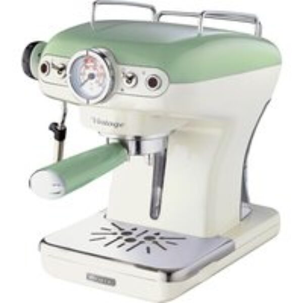 ARIETE Vintage Espresso 1389 Coffee Machine - Green