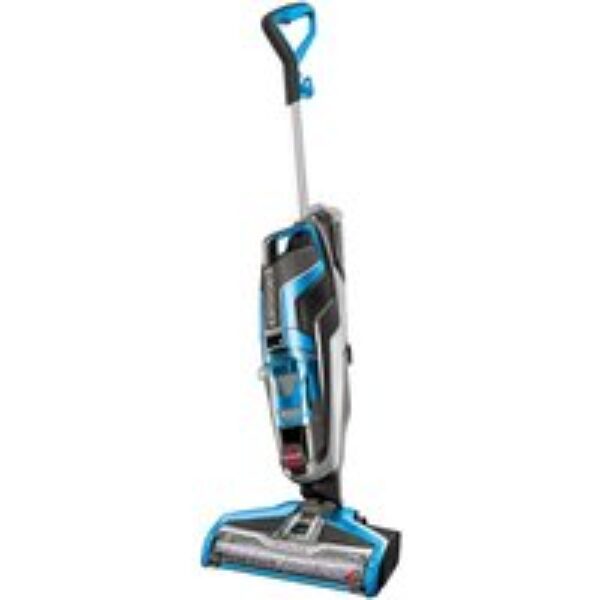 BISSELL CrossWave Upright Wet & Dry Vacuum Cleaner - Titanium & Blue