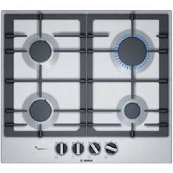 BOSCH Series 6 PCP6A5B90 58 cm Gas Hob - Stainless Steel