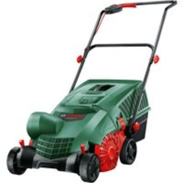 BOSCH UniversalRaker 900 Corded Rotary Lawn Raker - Black & Green