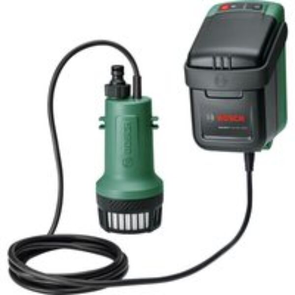 BOSCH GardenPump 18V-2000 Rainwater Pump - Black & Green