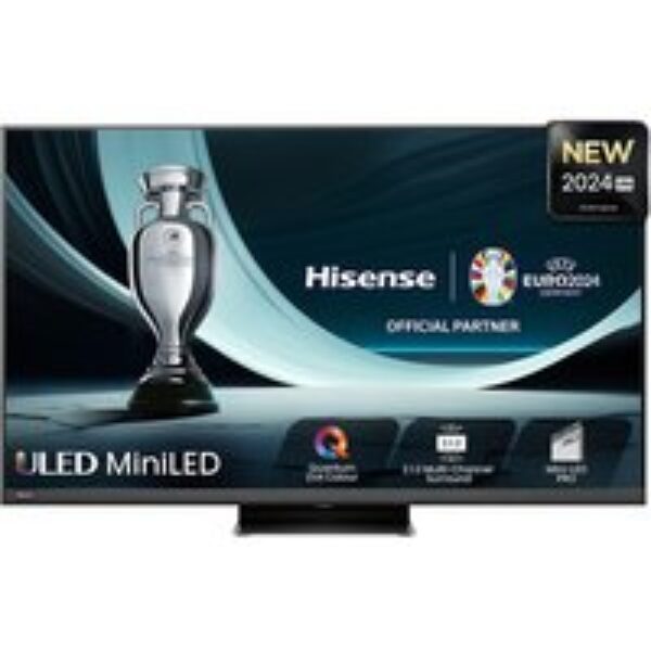 55" HISENSE 55U86KQTUK  Smart 4K Ultra HD HDR Mini LED TV with Amazon Alexa