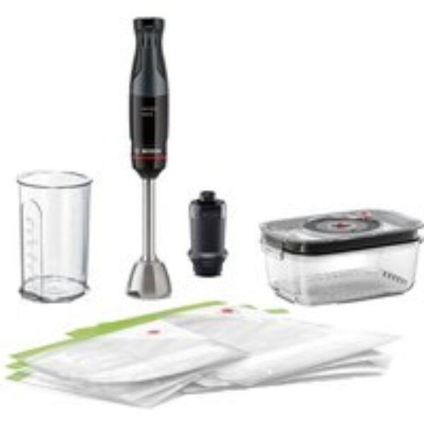 BOSCH Series 4 ErgoMaster MSM4B6V2GB Hand Blender - Black Anthracite