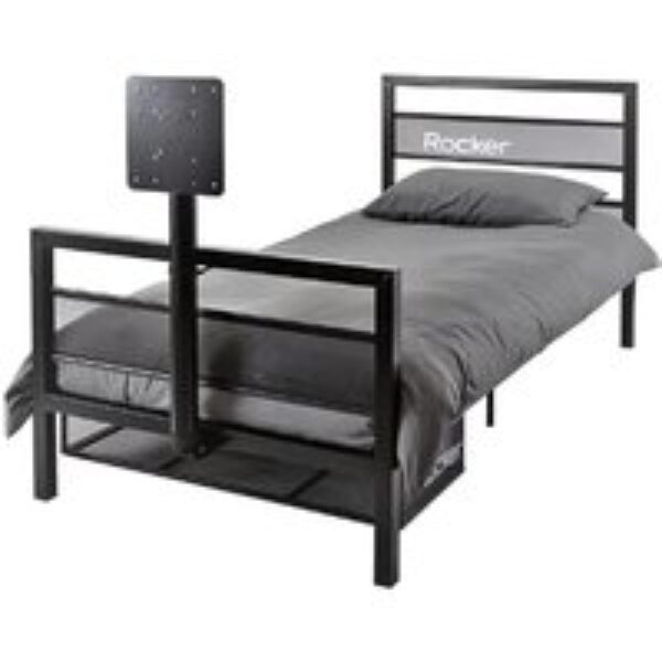 X ROCKER Basecamp TV Gaming Bed - Black