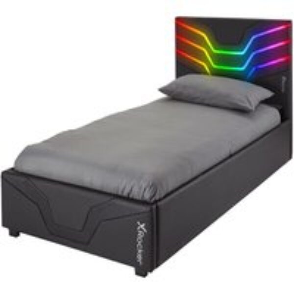 X ROCKER Cosmos RGB Gaming Bed - Black