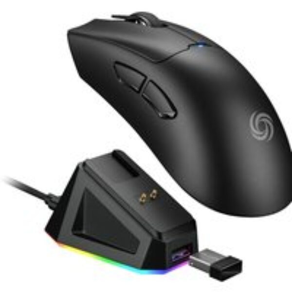 NOS M-750 GM UL Rapid Wireless Optical Gaming Mouse - Black