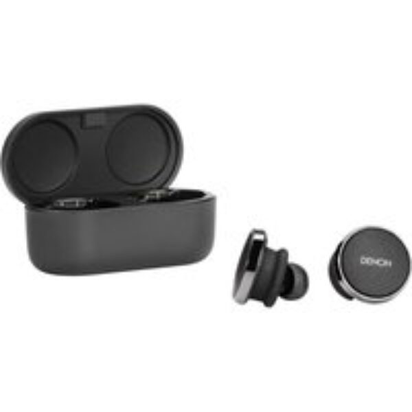 DENON PerL Pro Wireless Bluetooth Noise-Cancelling Earbuds - Black