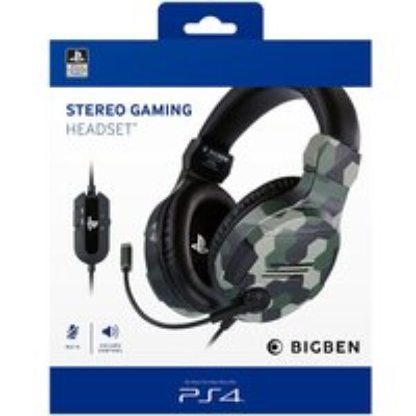 BIG BEN Nacon Big Ben Wired PS5 Gaming Headset - Camo