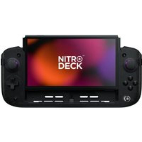 CRKD Nitro Deck Wired Controller for Nintendo Switch - Smoked Black Edition