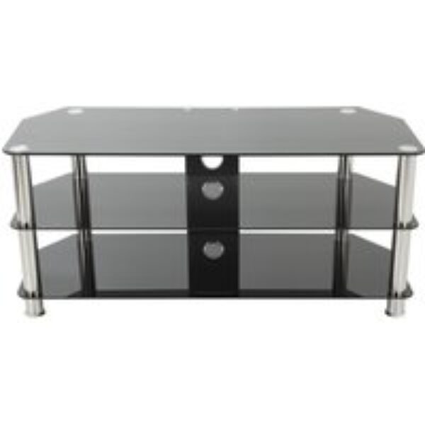 AVF SDC1000CM TV Stand - Black & Chrome