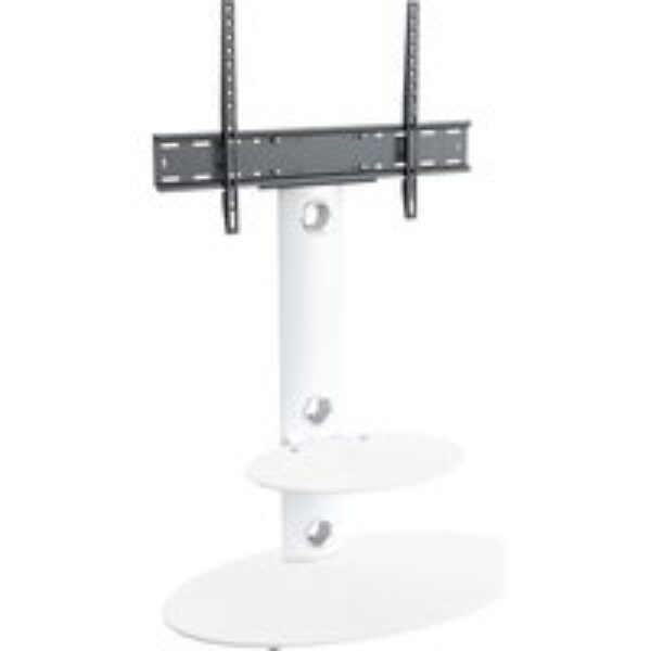 AVF Lugano FSL800LUSWW 800 mm TV Stand with Bracket - White