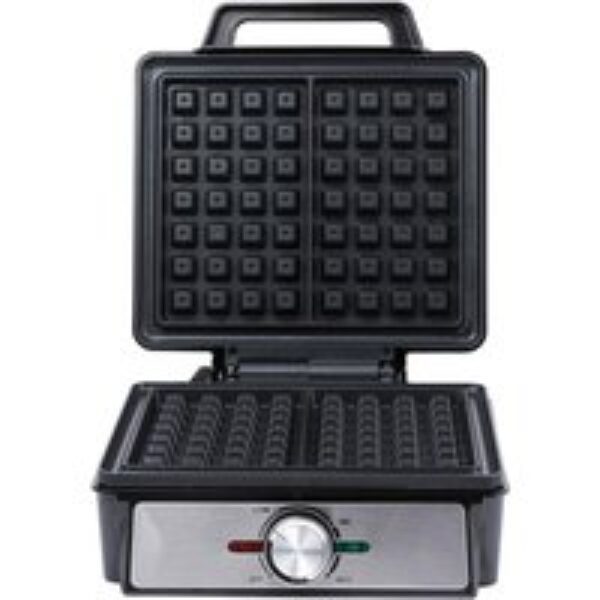 SALTER Deep Fill EK5848 Waffle Maker - Black & Stainless Steel