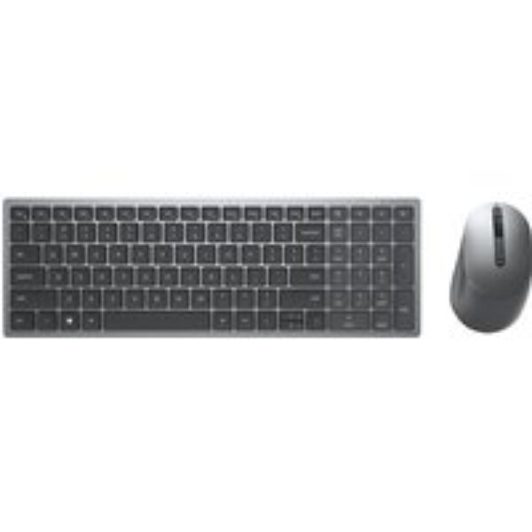 DELL Multi-Device KM7120W Wireless Keyboard & Mouse Set - Titan Grey