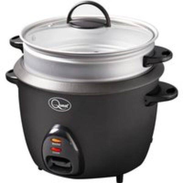 QUEST 33379 Rice Cooker & Steamer - Black