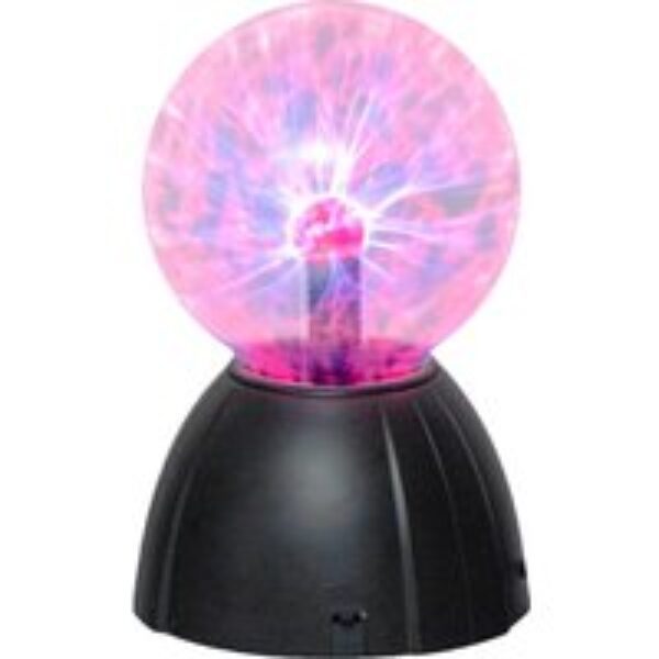 GLOBAL GIZMOS 48929 5" Plasma Ball - Black & Red