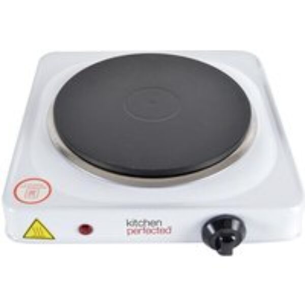 LLOYTRON E4102WH Single Electric Hot Plate - White