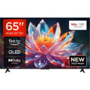 TCL T6C 65" QLED 4K HDR Smart Fire TV with Freely - 65T6C-UK