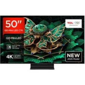 TCL C7K 50" QD-Mini LED 4K HDR Smart Google TV - 50C7K