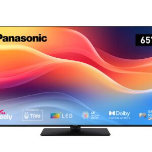 Panasonic TB-65W61AEY 65" 4K Ultra HD Smart TV With Freely Black