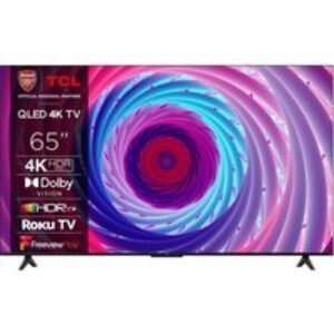 TCL 65RC650K Roku TV 65" Smart 4K Ultra HD HDR QLED TV