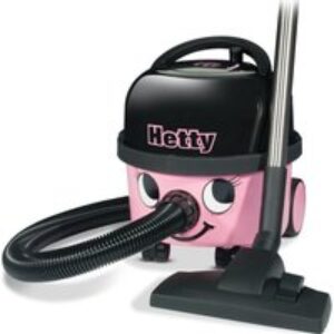 NUMATIC Hetty HET.160-11 Cylinder Bagged Vacuum Cleaner  Pink