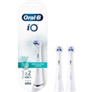 ORAL B iO Specialised Clean Replacement Toothbrush Head  Pack of 2