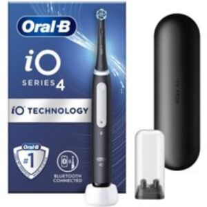 ORAL B iO 4 Electric Toothbrush - Black