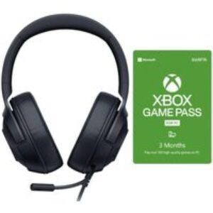 Razer Kraken X Lite 7.1 Gaming Headset & 3 Month Xbox Game Pass for PC Bundle