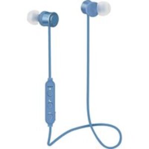 GROOV-E Metal Buds Wireless Bluetooth Earphones - Blue