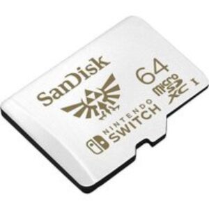 SANDISK High Performance Class 10 microSD Memory Card for Nintendo Switch - 64 GB