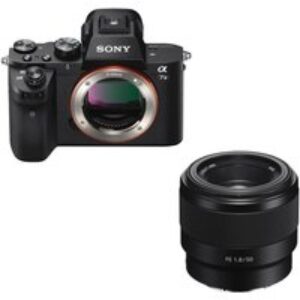 Sony a7 II Mirrorless Camera & FE 50 mm f/1.8 Standard Prime Lens Bundle