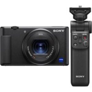 Sony ZV1 High Performance Compact Vlogging Camera & GP-VPT2BT Shooting Grip Bundle