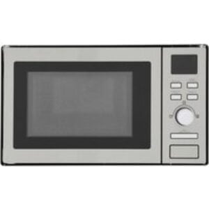 MONTPELLIER MWBi17-300 Built-in Compact Solo Microwave - Stainless Steel